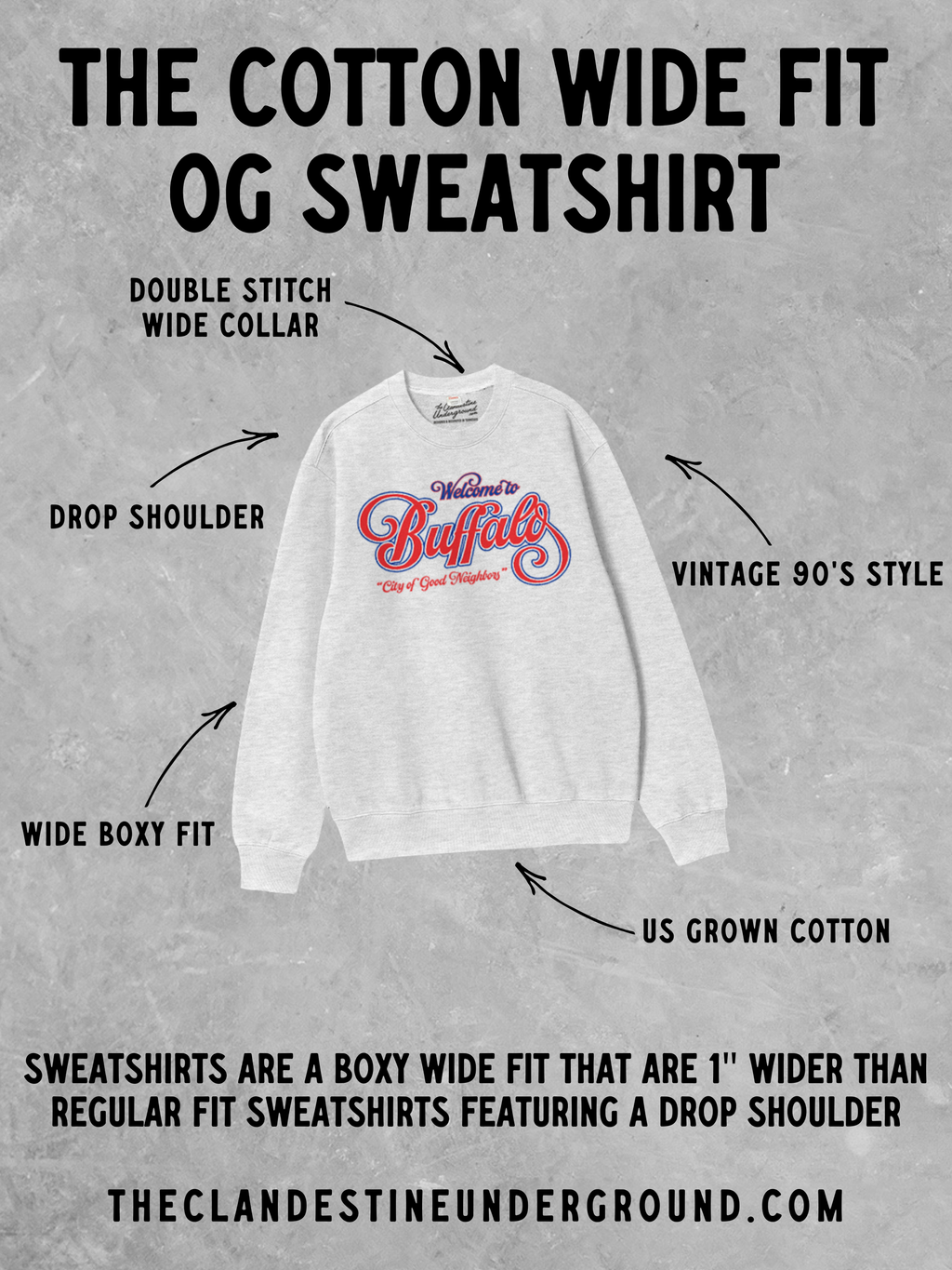 Phoenix Basketball Boxy Cotton Sweatshirt