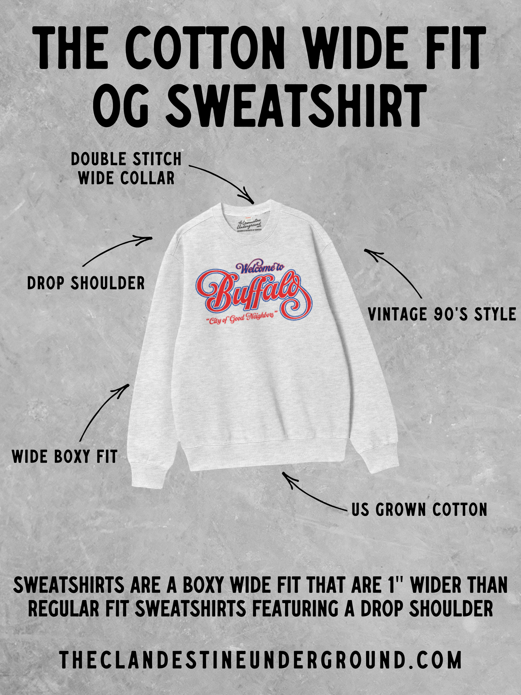 Phoenix Basketball Boxy Cotton Sweatshirt