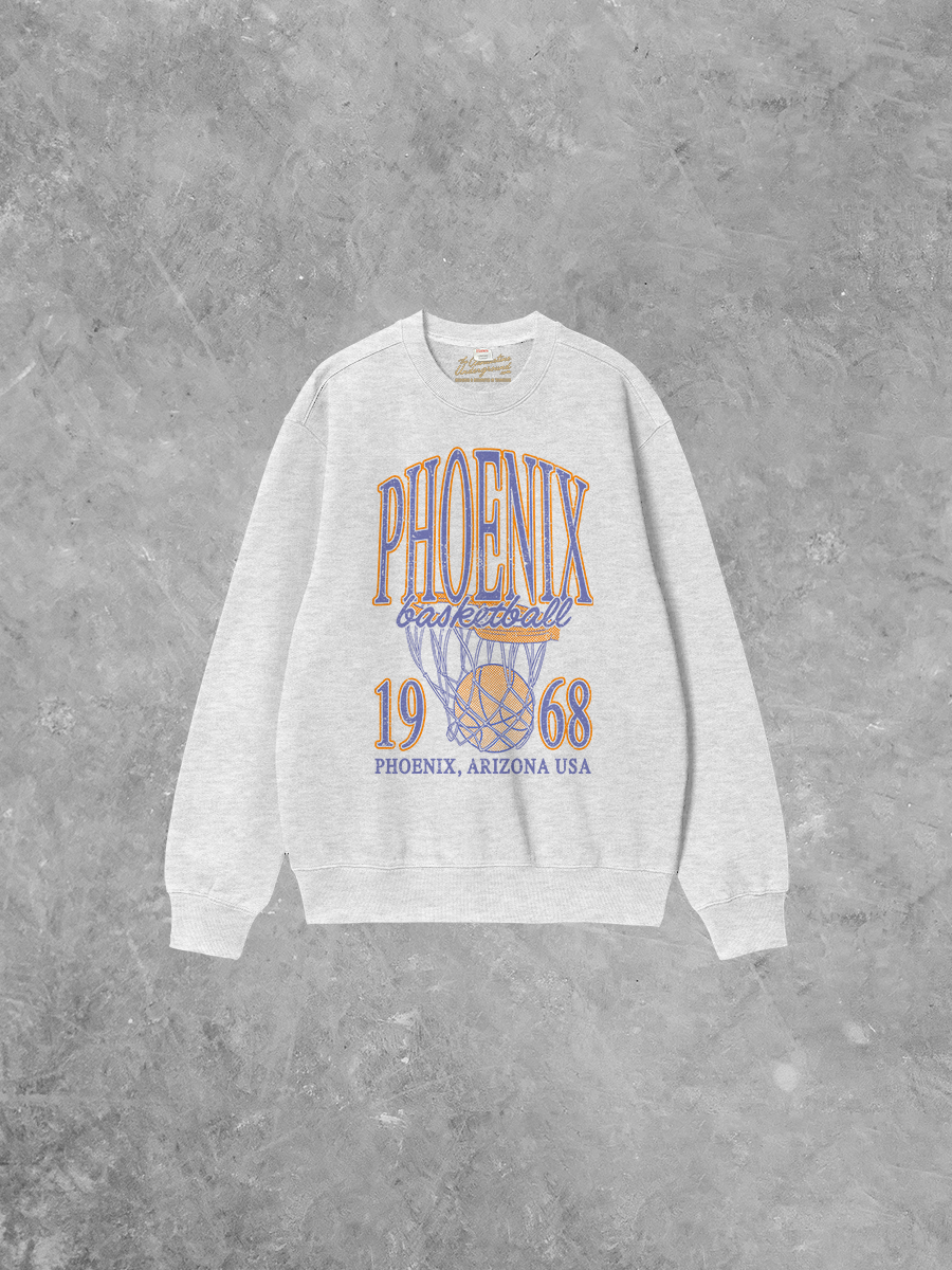 Phoenix Basketball Boxy Cotton Sweatshirt
